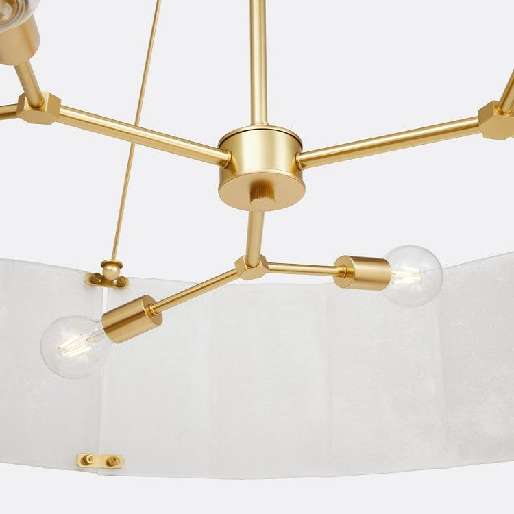 Willamette Round Crystal Chandelier 48" - Yovalighting