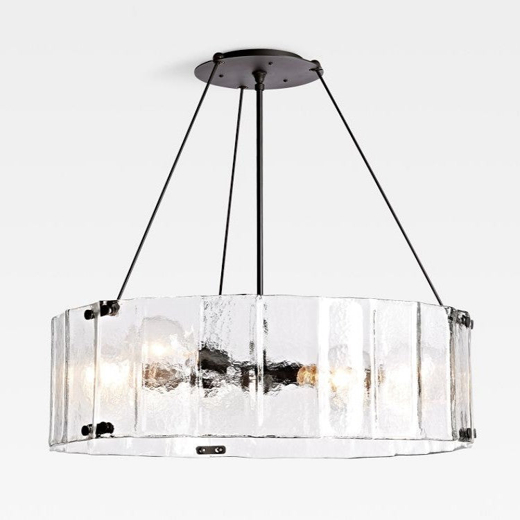 Willamette Round Crystal Chandelier 48" - Yovalighting