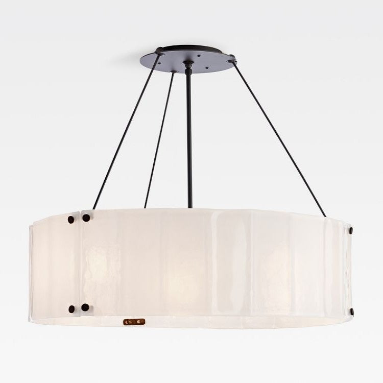 Willamette Round Crystal Chandelier 48" - Yovalighting