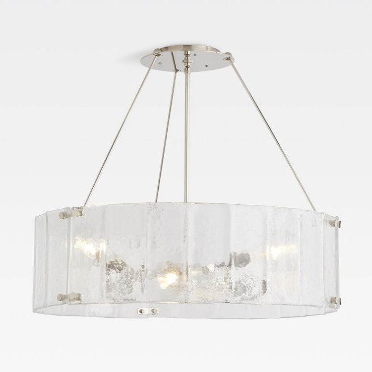 Willamette Round Crystal Chandelier 48" - Yovalighting