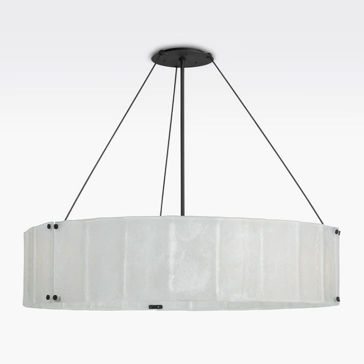 Willamette Round Crystal Chandelier 48" - Yovalighting