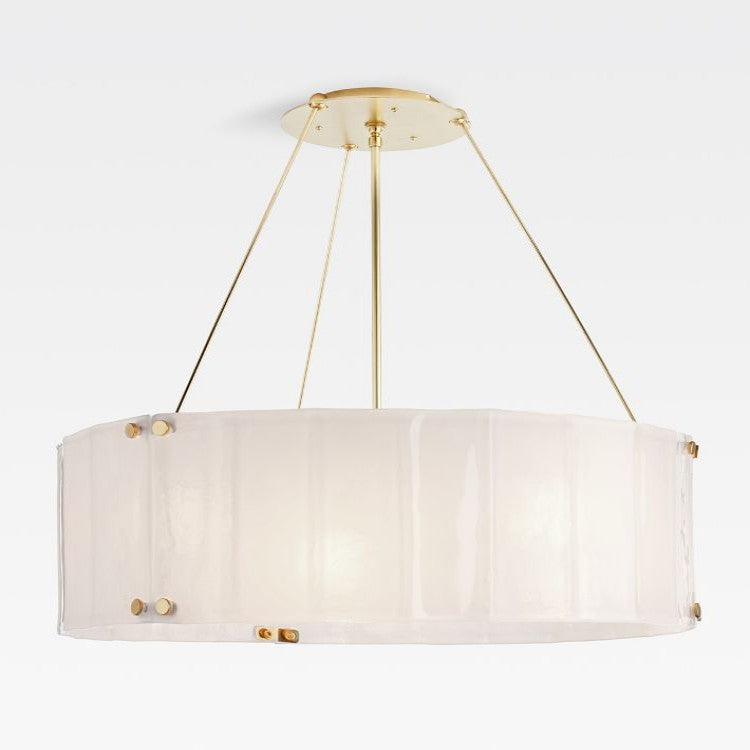 Willamette Round Crystal Chandelier 48" - Yovalighting