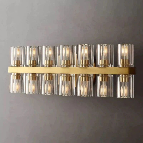 Arcachon Crystal 14 Lights Wall Sconce
