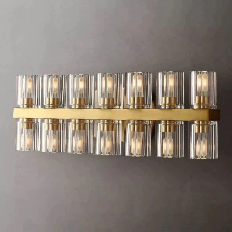 Arcachon Crystal 14 Lights Wall Sconce