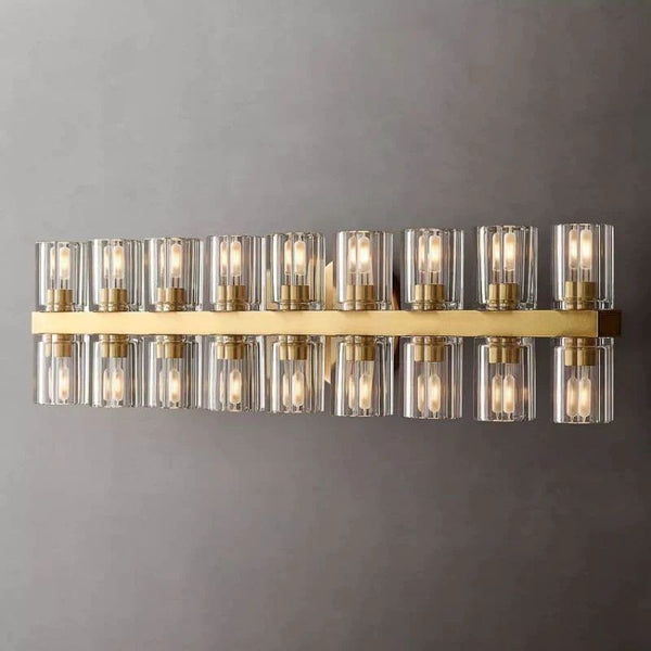Arcachon Crystal 18 Lights Wall Sconce