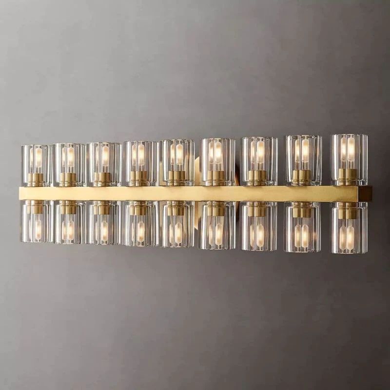 Arcachon Crystal 18 Lights Wall Sconce