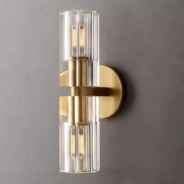 Arcachon Crystal 2 Lights Wall Sconce