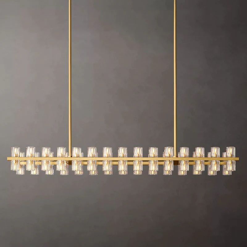 Arcachon Crystal Rectangular Chandelier 54