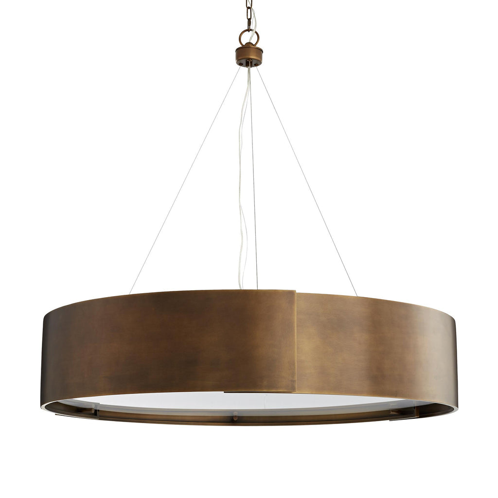 Solorix Chandelier Brass & Acrylic 42