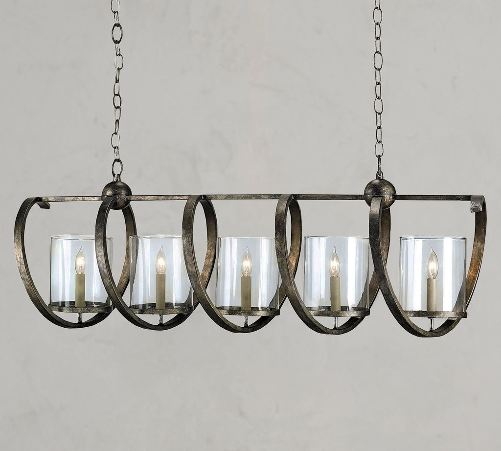 Bella Glass Chandelier 47