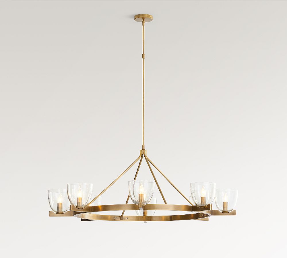 Chamberlin Metal Round Chandelier (50