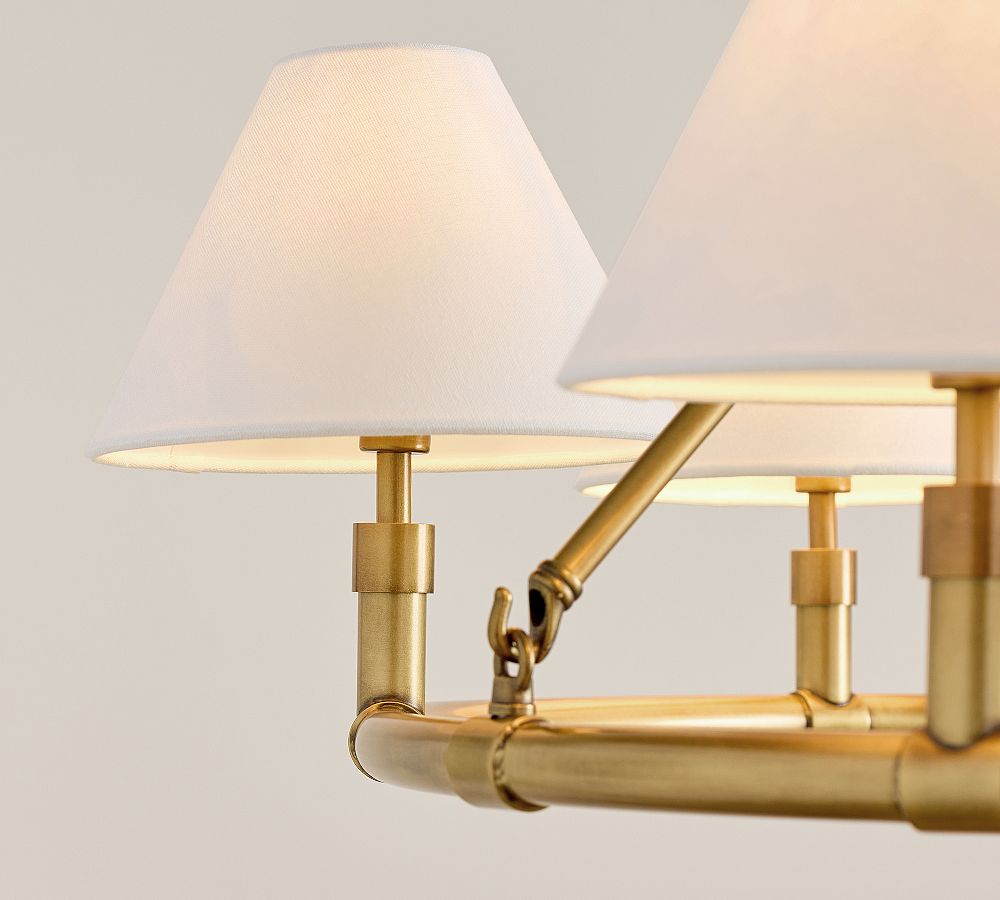 Chambers Metal Round Chandelier (36")