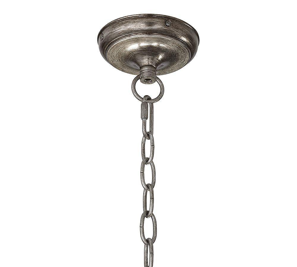 Clarissa Crystal Round Chandelier (19"-28")