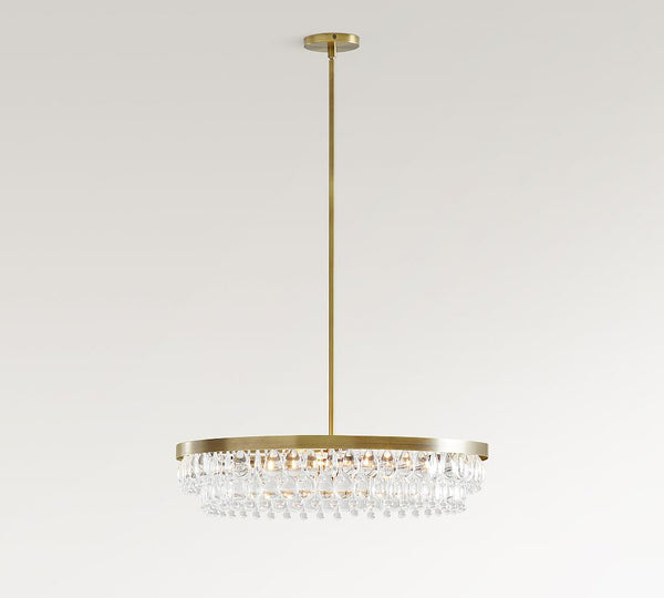 Clarissa Modern Round Chandelier (28")