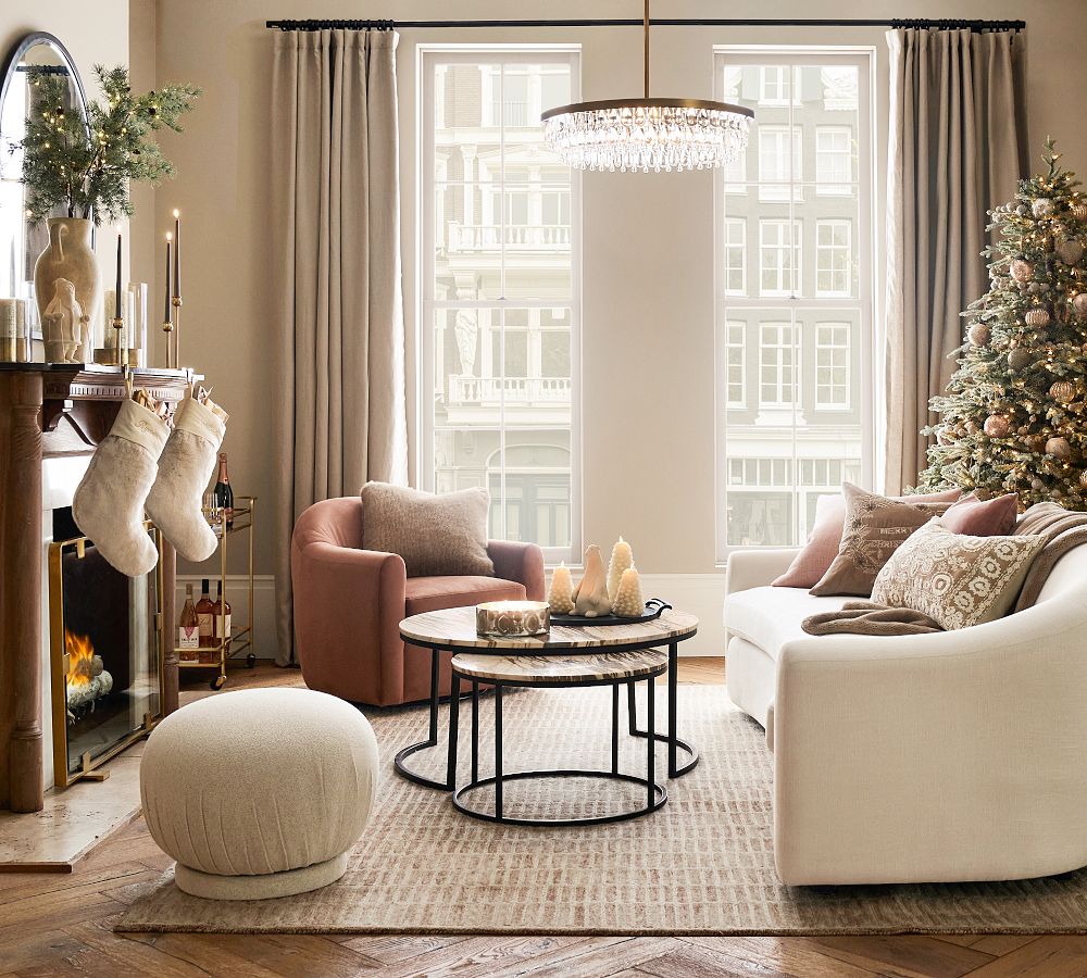 Clarissa Modern Round Chandelier (28")