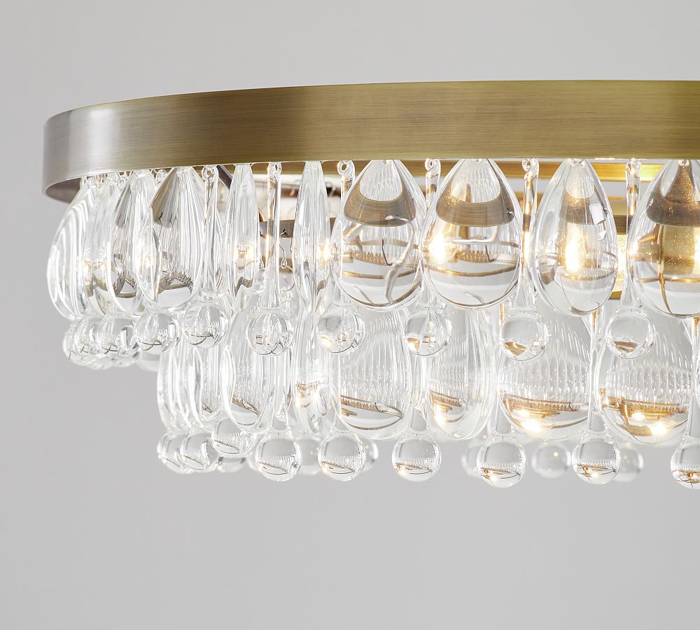 Clarissa Modern Round Chandelier (28")