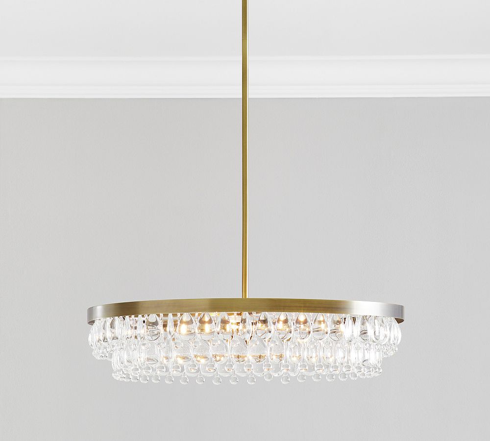 Clarissa Modern Round Chandelier (28")