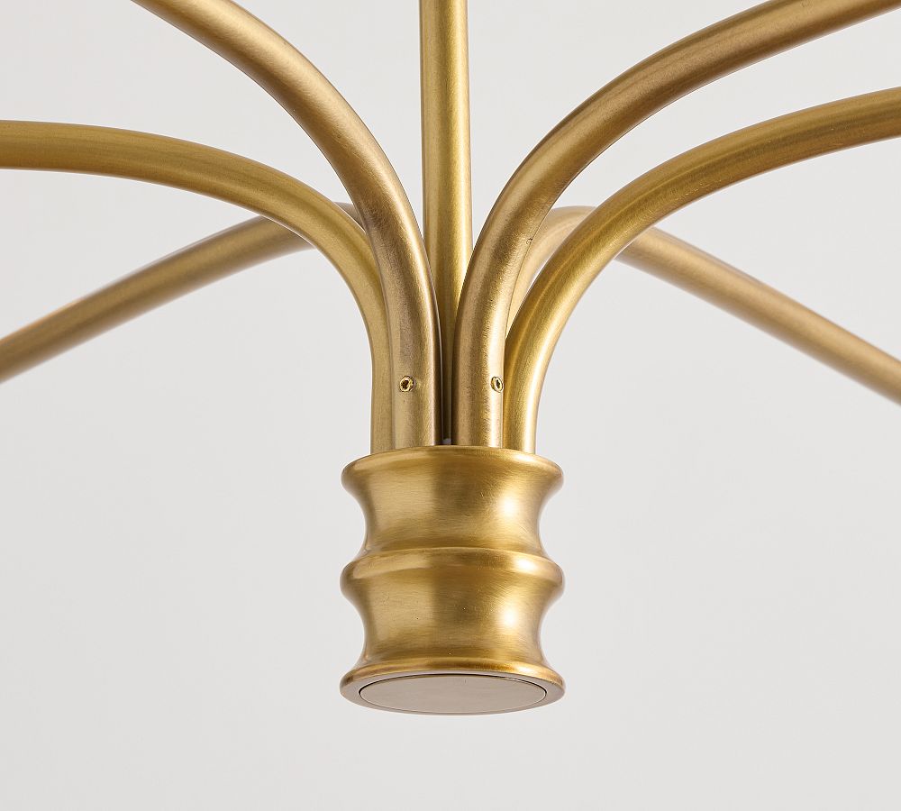 Collins Metal Round Chandelier (36"-51")