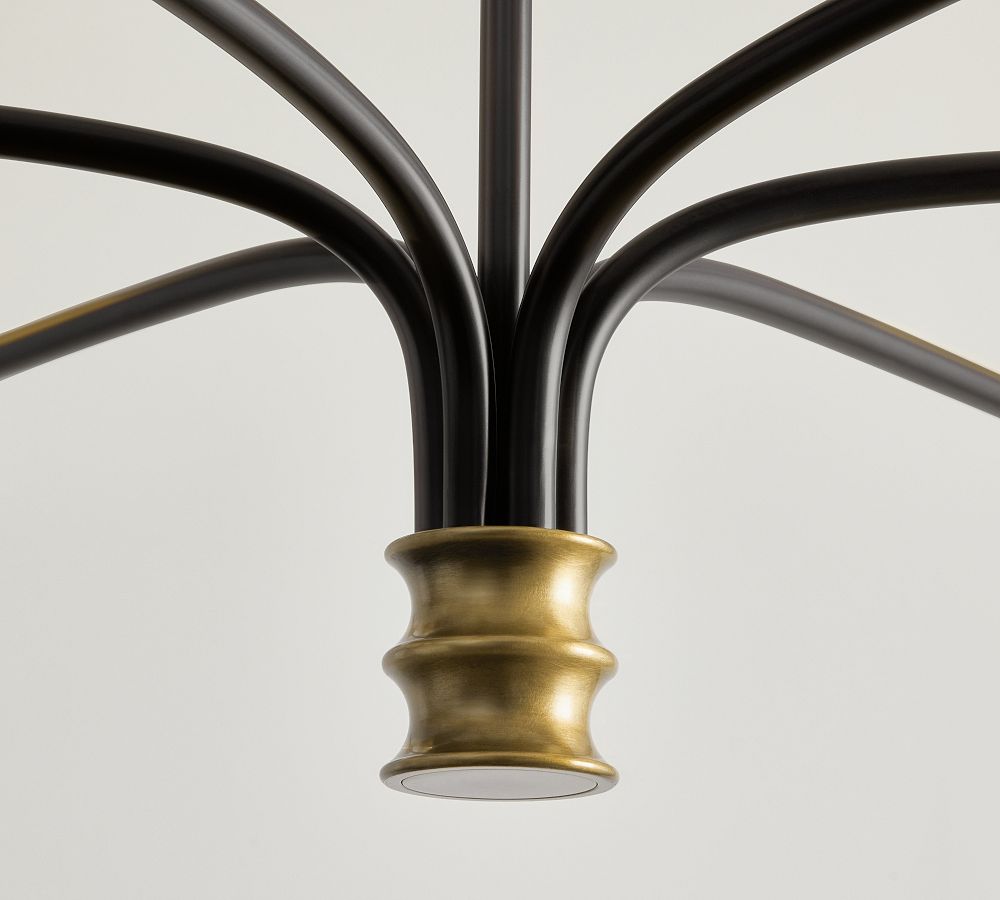 Collins Metal Round Chandelier (36"-51")