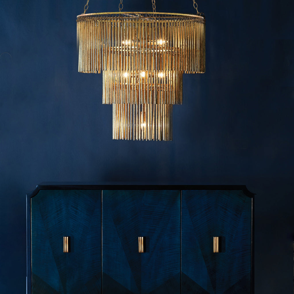 Astraiorix Chandelier Iron & Brass 30