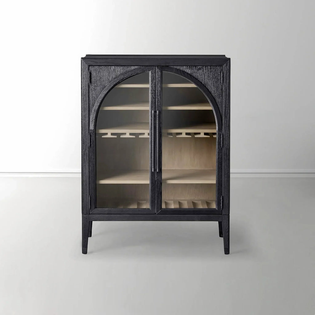 Hattie Low Bar Cabinet in Oak 36