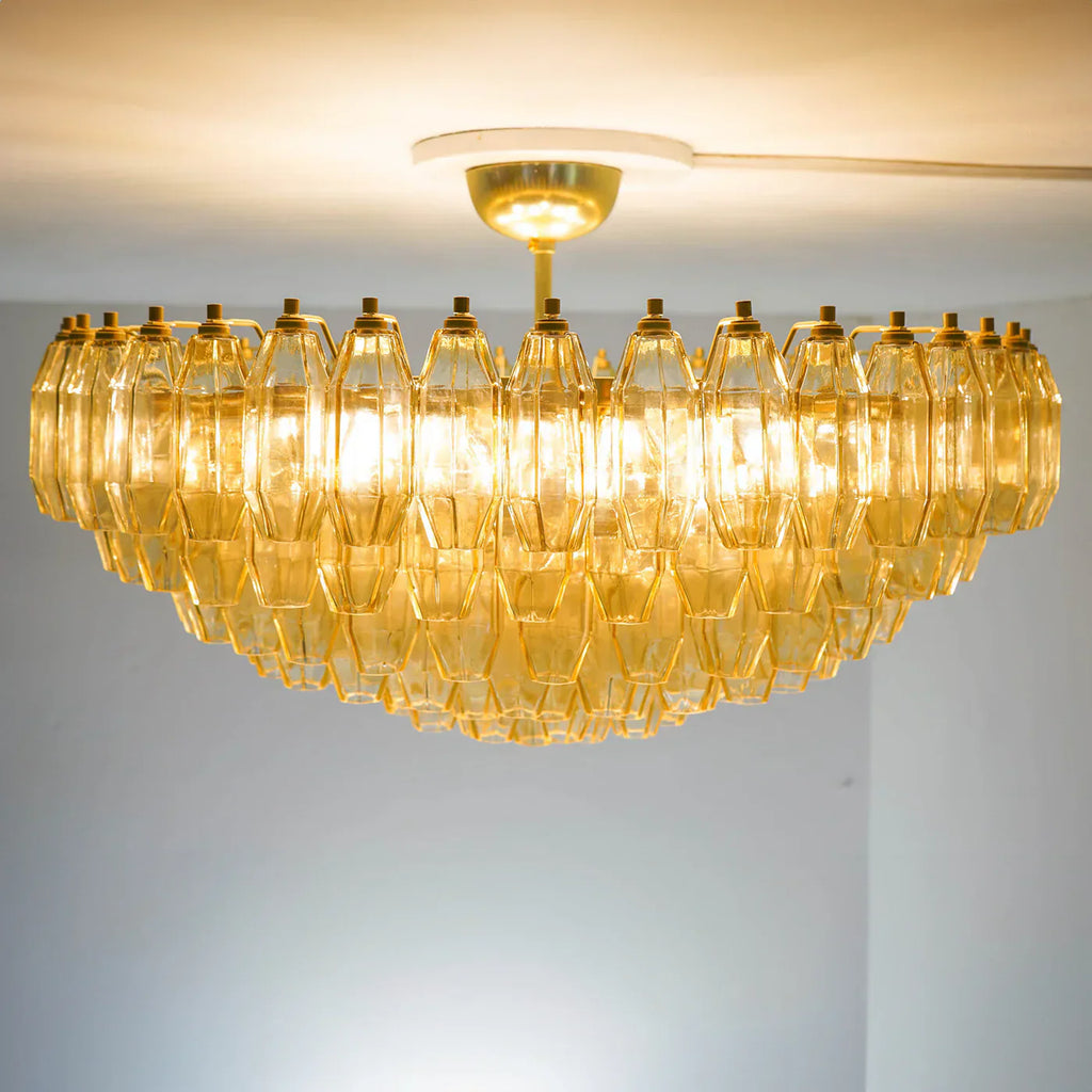 Prismatico 12-Light Amber Ceiling lamp 35
