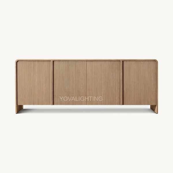 Alova Wood 4-door Sideboard 60'' 71'' 84''W