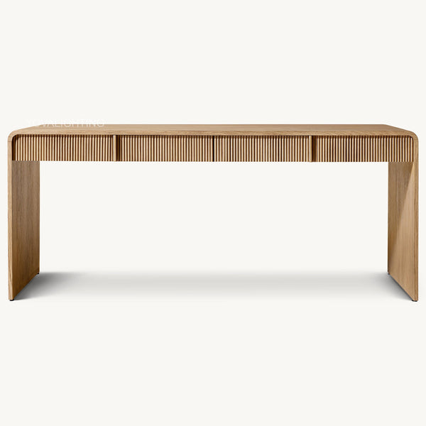 Alova Wood Desk 60" 72" 84"W