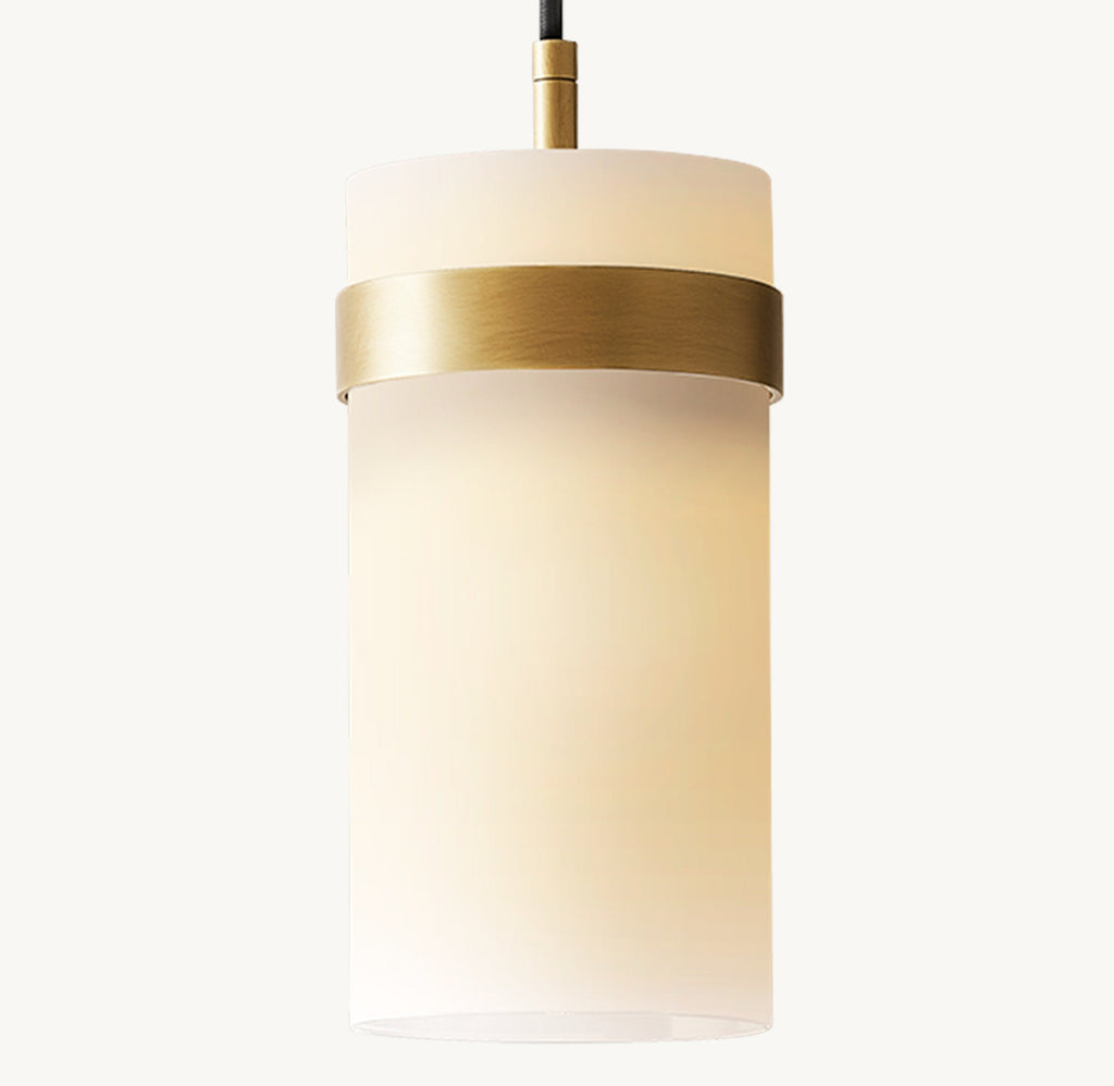 Ravelle Milk Glass Pendant 5