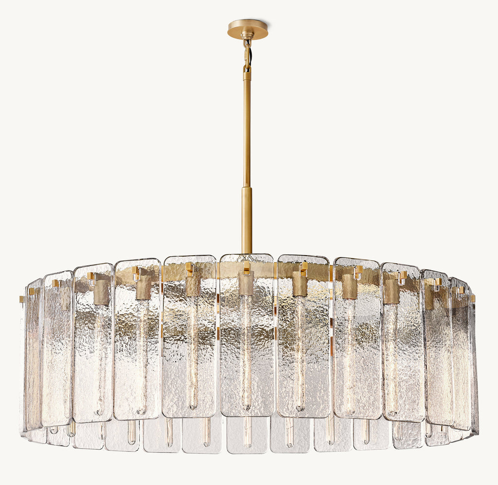 Calamette Glass Round Chandelier 48