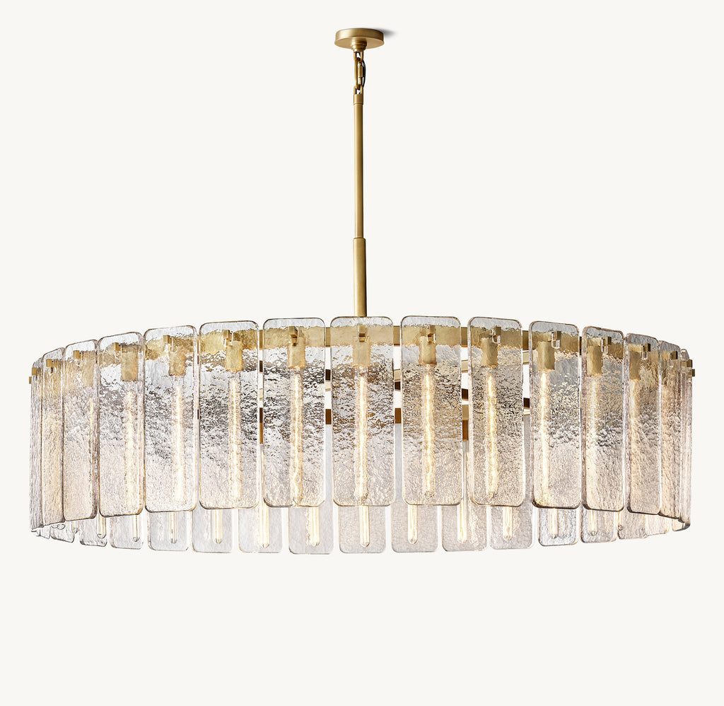 Calamette Glass Round Chandelier 60