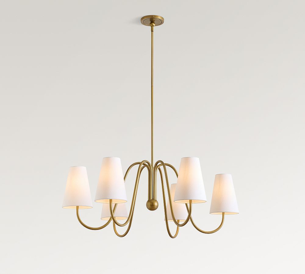Palmer Metal Round Chandelier (36"-49")