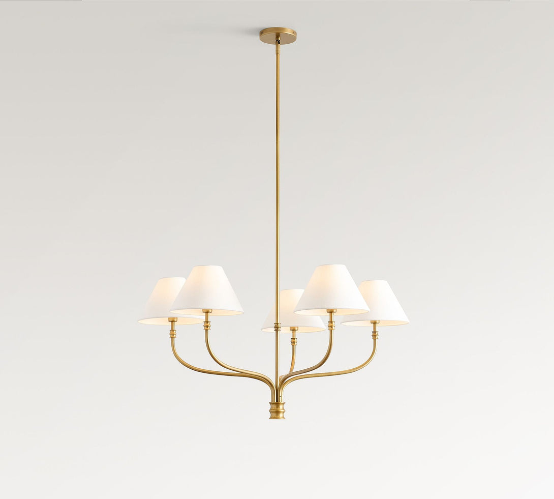 Collins Metal Round Chandelier (36"-51")