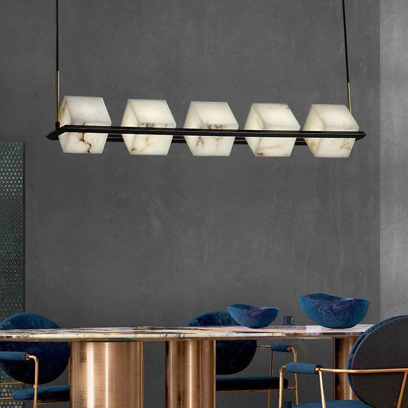 Lifang Alabaster Chandelier - Yovalighting