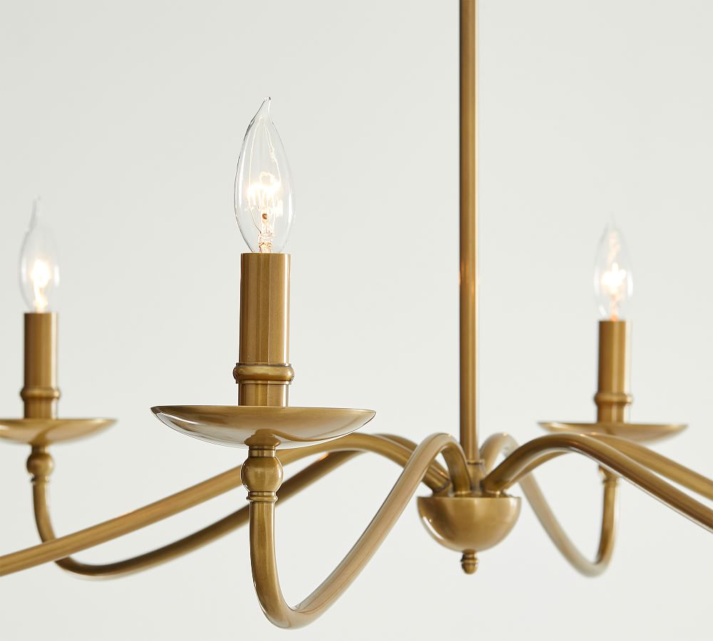 Lucca Iron Chandelier (38"-50")