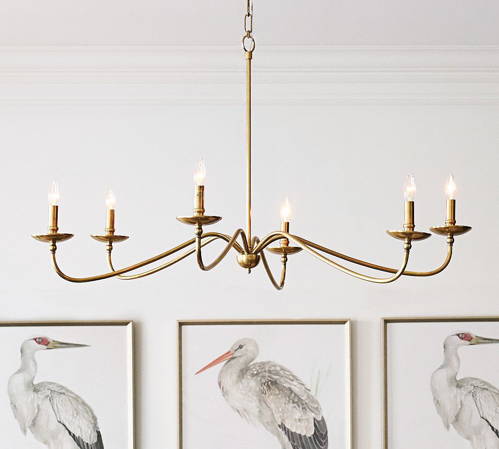 Lucca Iron Chandelier (38"-50")