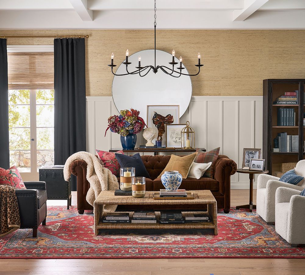 Lucca Iron Chandelier (38"-50")