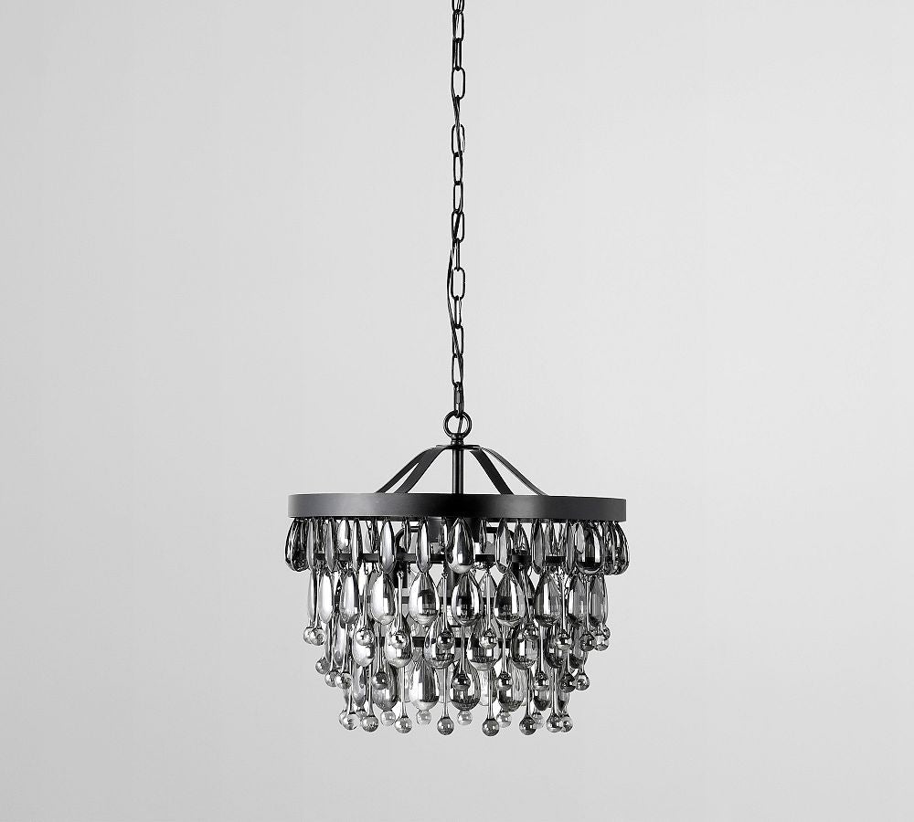Ordman Crystal Round Chandelier (28")