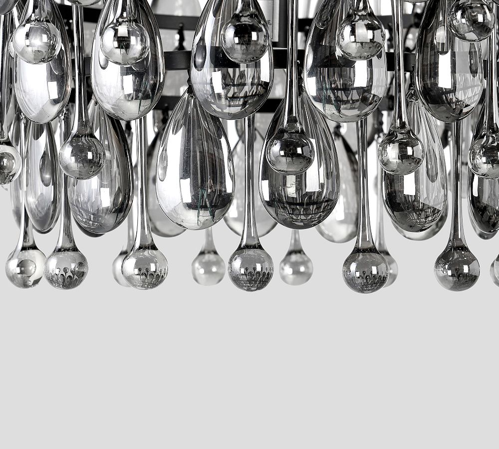 Ordman Crystal Round Chandelier (28")