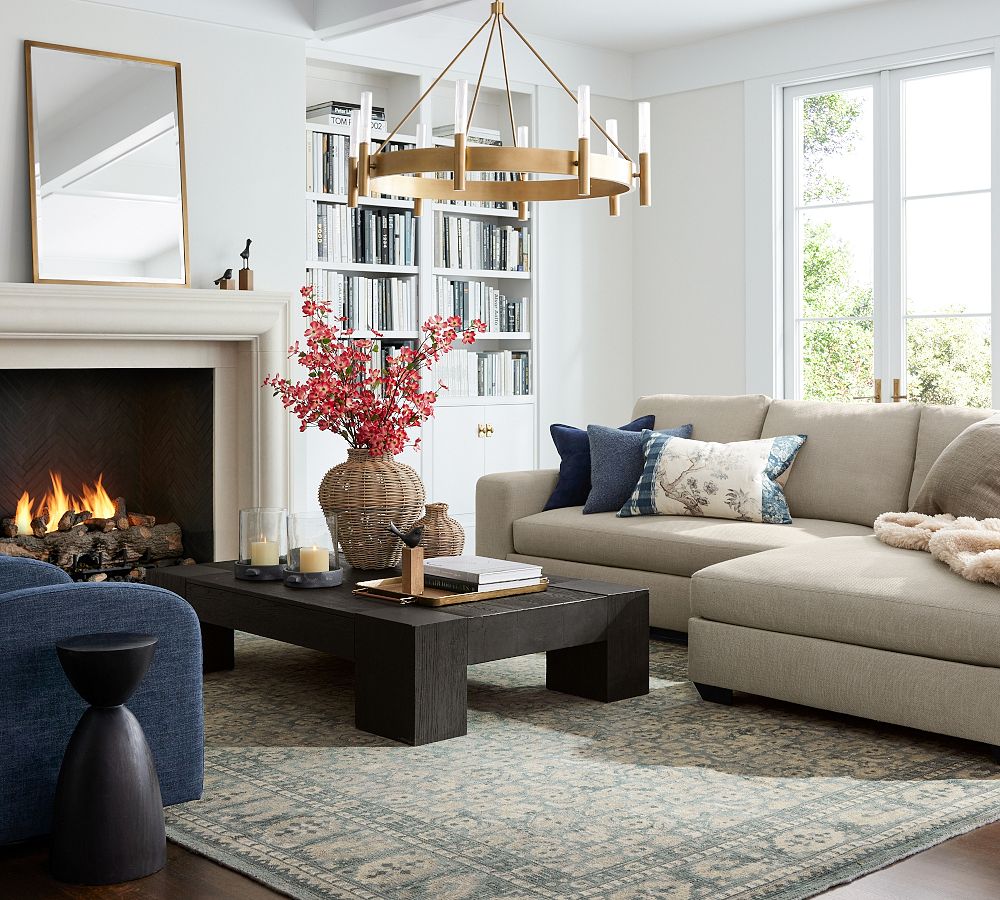 Somerset Metal Round Chandelier (44")