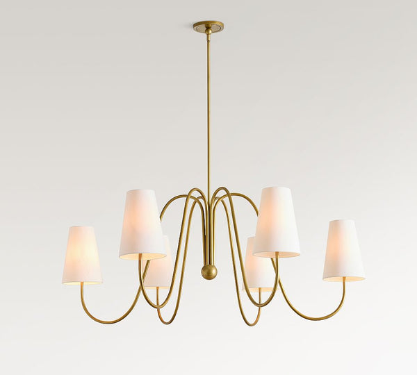 Palmer Metal Round Chandelier (36"-49")