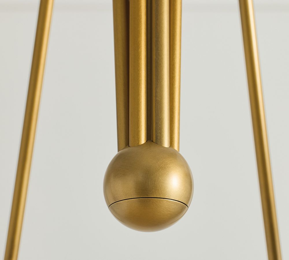 Palmer Metal Round Chandelier (36"-49")