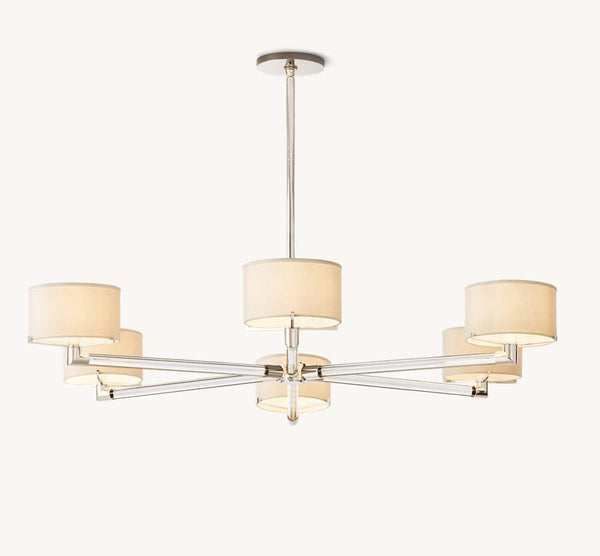 TONYA ROUND CHANDELIER 48"
