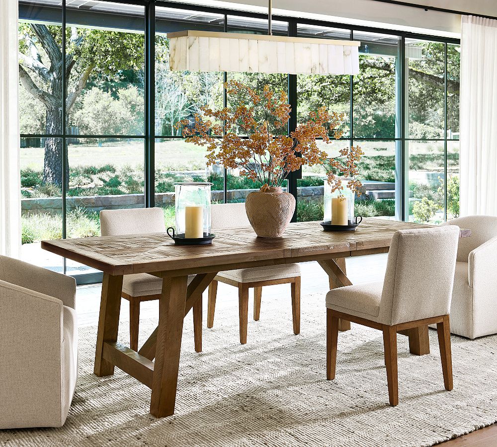 Windham Alabaster Linear Chandelier (49")